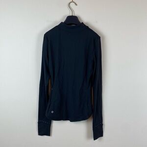 Lululemon Rulu Running Long-Sleeve Mock Neck Shirt